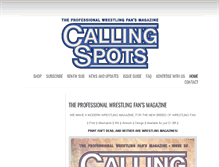 Tablet Screenshot of callingspots.com
